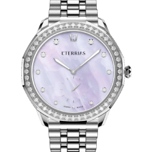 Женские часы L'TERRIAS 109.0101.01.7201-2.0 316L, White MOP/ Links