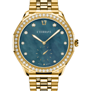 Женские часы L'TERRIAS 109.0107.06.7207-2.0 316L, Yellow Gold