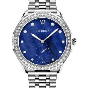 Женские часы L'TERRIAS 109.0101.02.7201-2.0 316L, Blue MOP/ Links