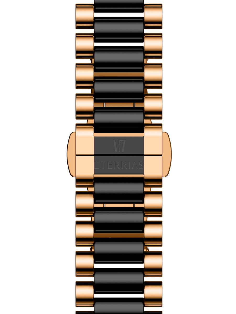Женские часы L'TERRIAS 111.0102.07.7404-1.0 316L, RoseGold — фото 6