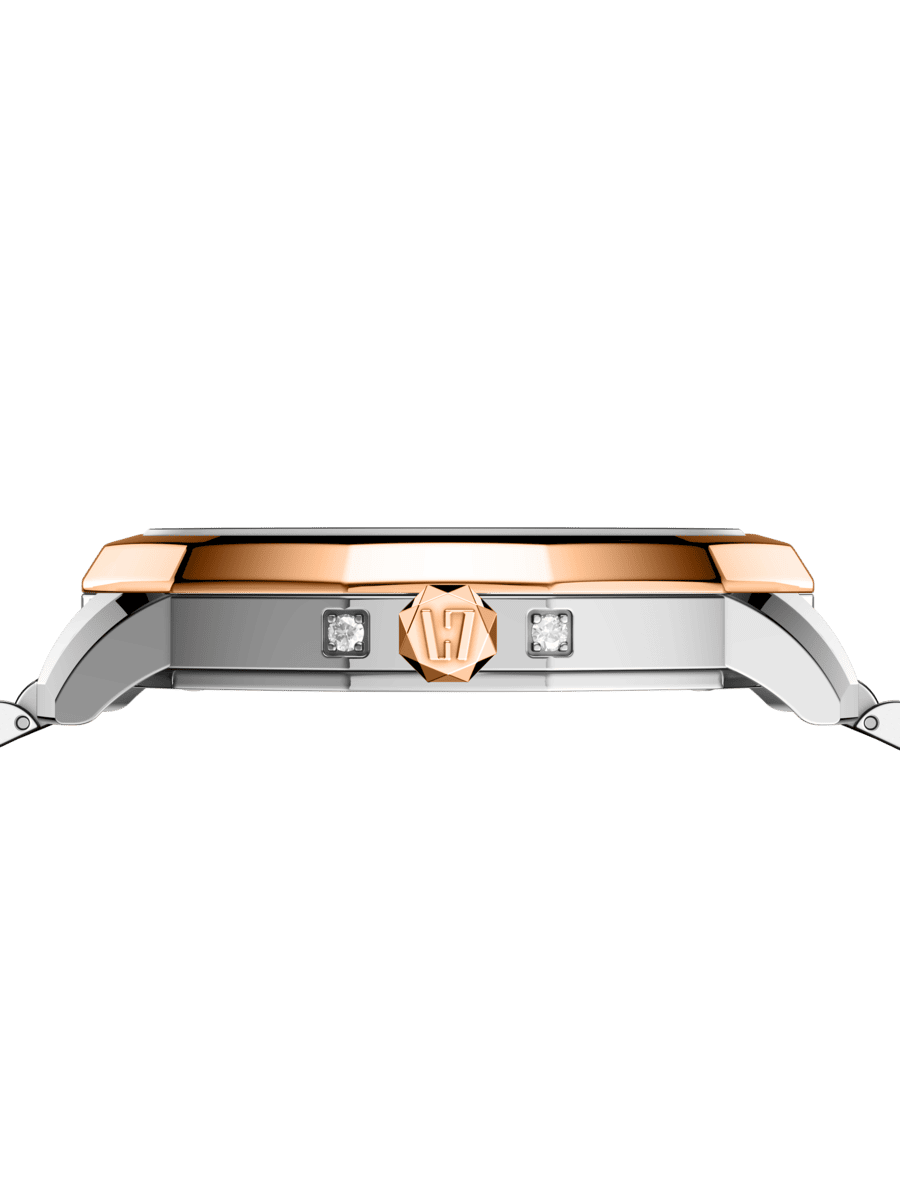 Женские часы L'TERRIAS 111.0103.08.7403-1.0 316L, Silver/ RoseGold — фото 4