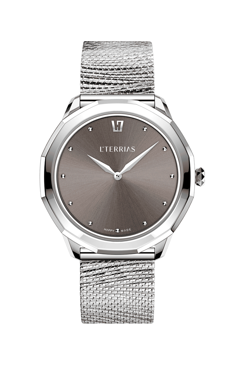 Женские часы L'TERRIAS 111.0101.05.6701.0 316L, Silver/ Wild