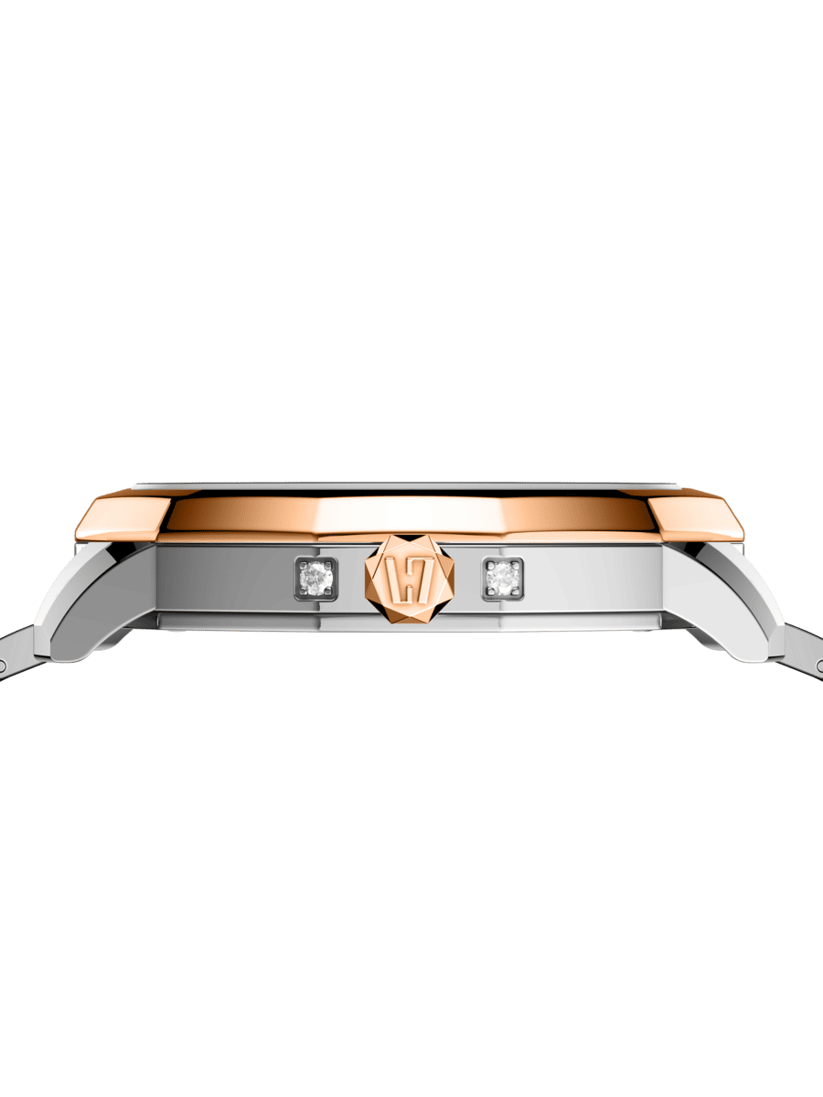 Женские часы L'TERRIAS 110.0103.12.7301.0 316L, Silver/ RoseGold — фото 4