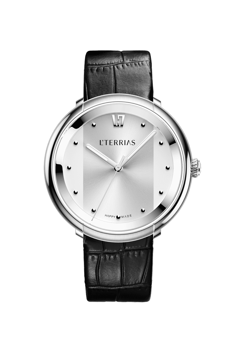 Женские часы L'TERRIAS 101.0101.01.3732.1 316L, Silver/Black Alligator