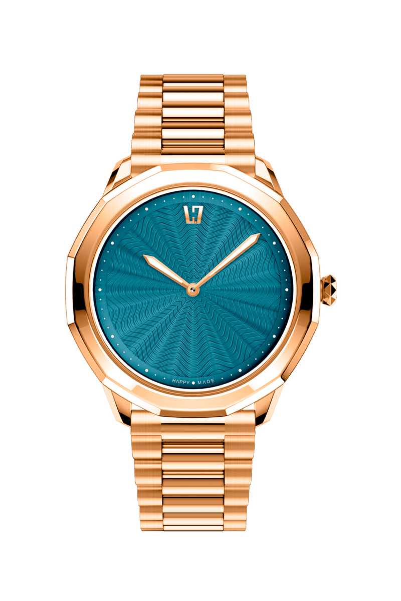 Женские часы L'TERRIAS 111.0102.04.7402-2.0 316L, RoseGold