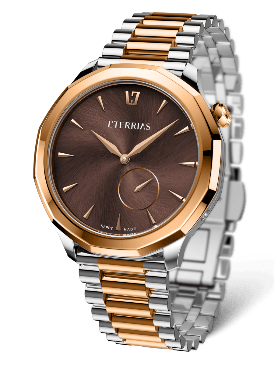 Женские часы L'TERRIAS 113.0103.11.7403-1.0 316L, Silver/ RoseGold — фото 3