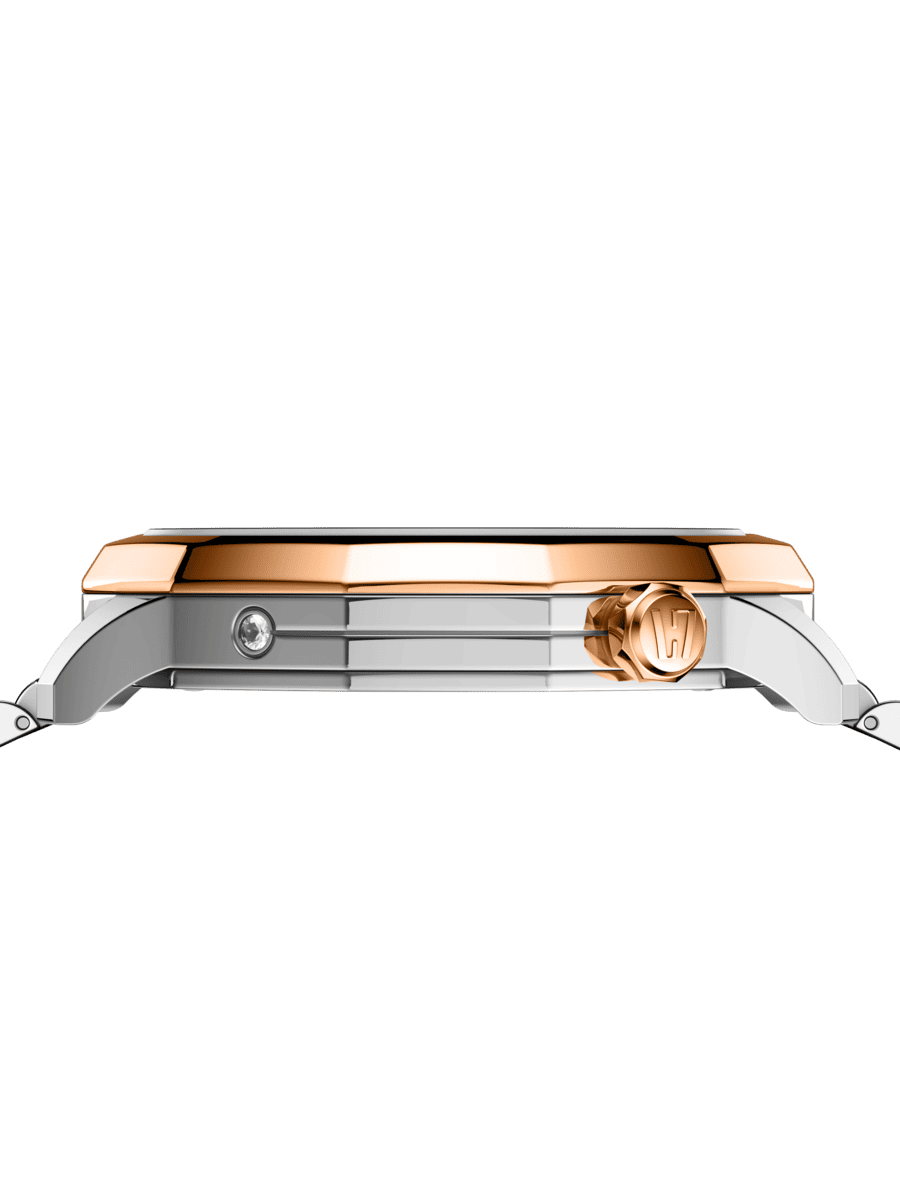 Женские часы L'TERRIAS 112.0103.04.7403-1.0 316L, Silver/ RoseGold — фото 4