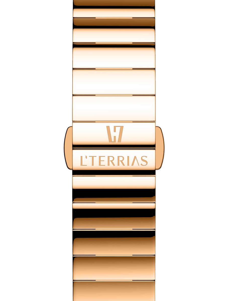 Женские часы L'TERRIAS 110.0102.10.7302-1.0 316L, RoseGold — фото 6