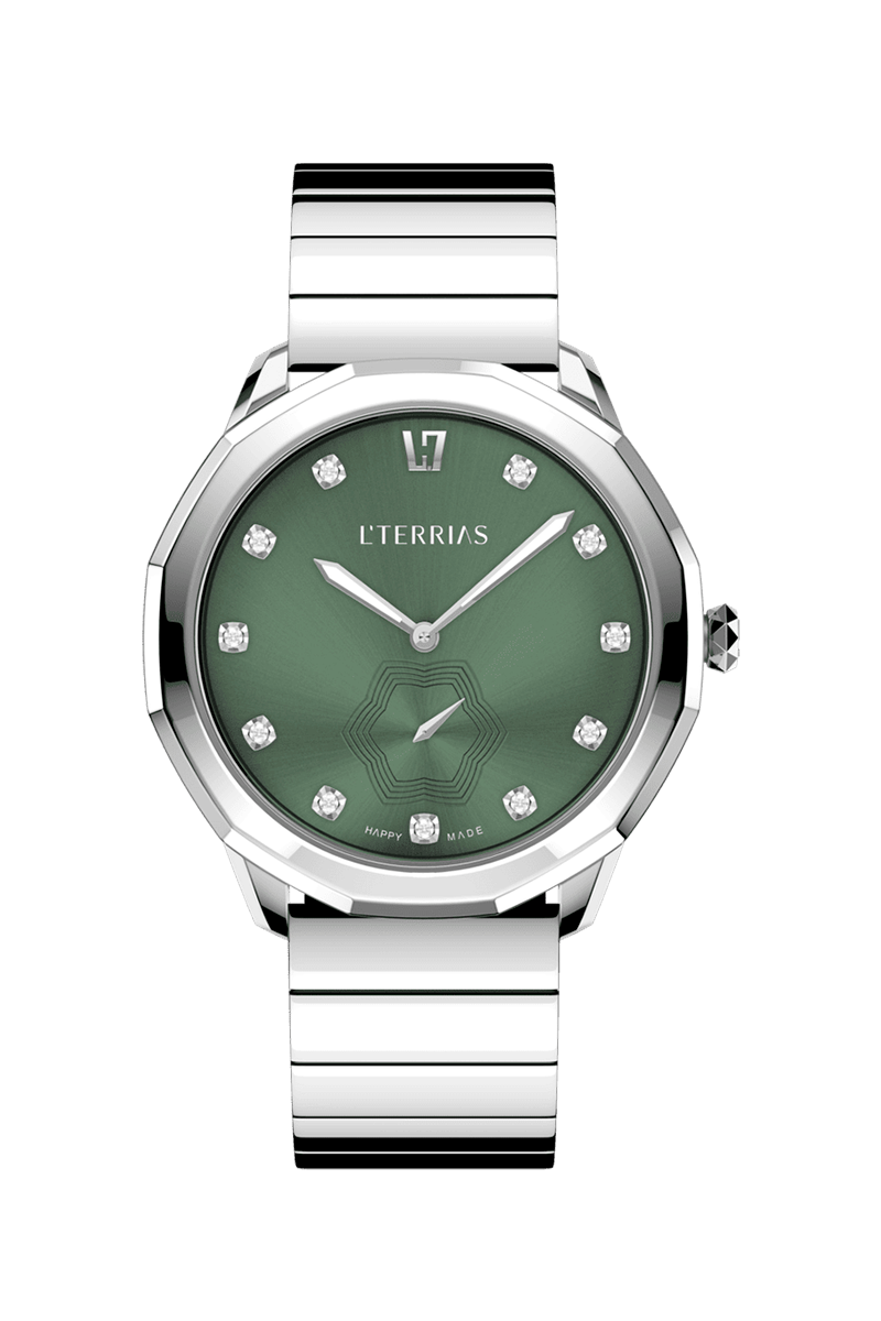 Женские часы L'TERRIAS 110.0101.08.7301-1.0 316L, Silver