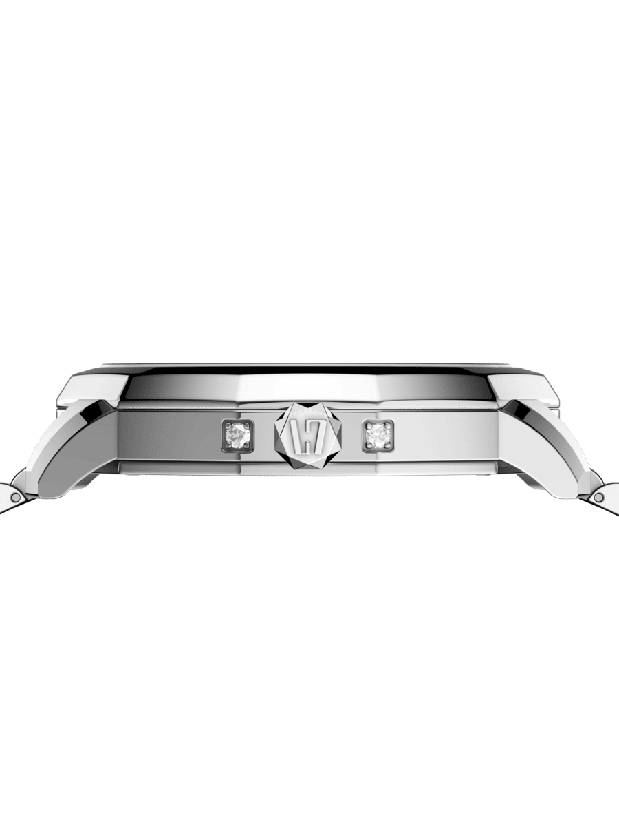 Женские часы L'TERRIAS 111.0101.02.7401-2.0 316L, Silver/ Link — фото 4